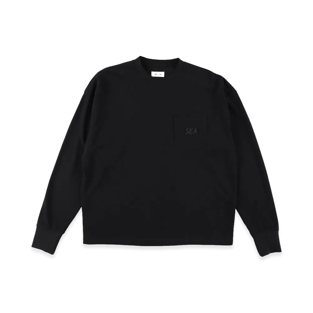 WIND AND SEA Cozy Cloud L/S Tee "Black"