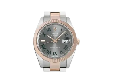 ROLEX Date-Just 41 Gray Dial 126331