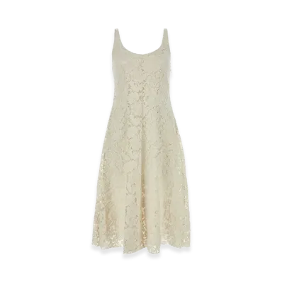 PRADA Women's Lace Dress "Ivory"