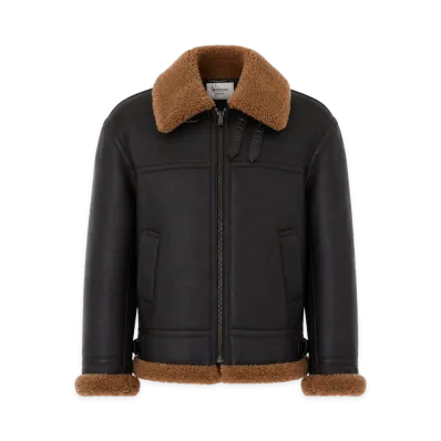 Saint Laurent Noir Gres Biker Jacket "Noir Gres"