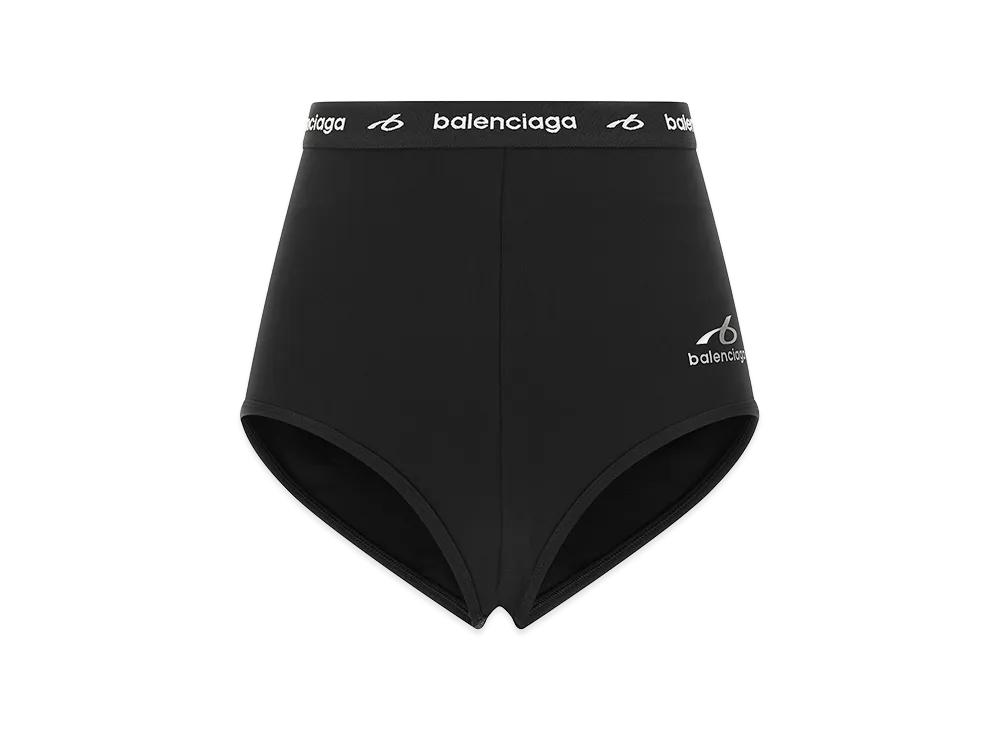 BALENCIAGA Women's techwear Briefs "Black"