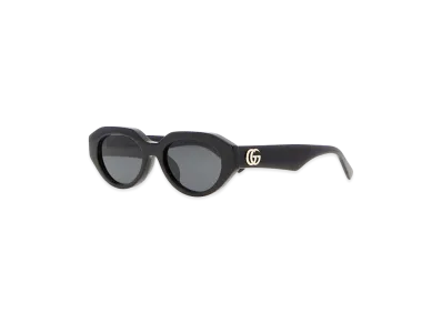 GUCCI Women's Acetate Sunglasses "Black"
