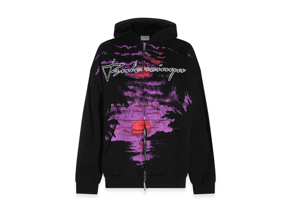 BALENCIAGA Women's Hoodie "Black"