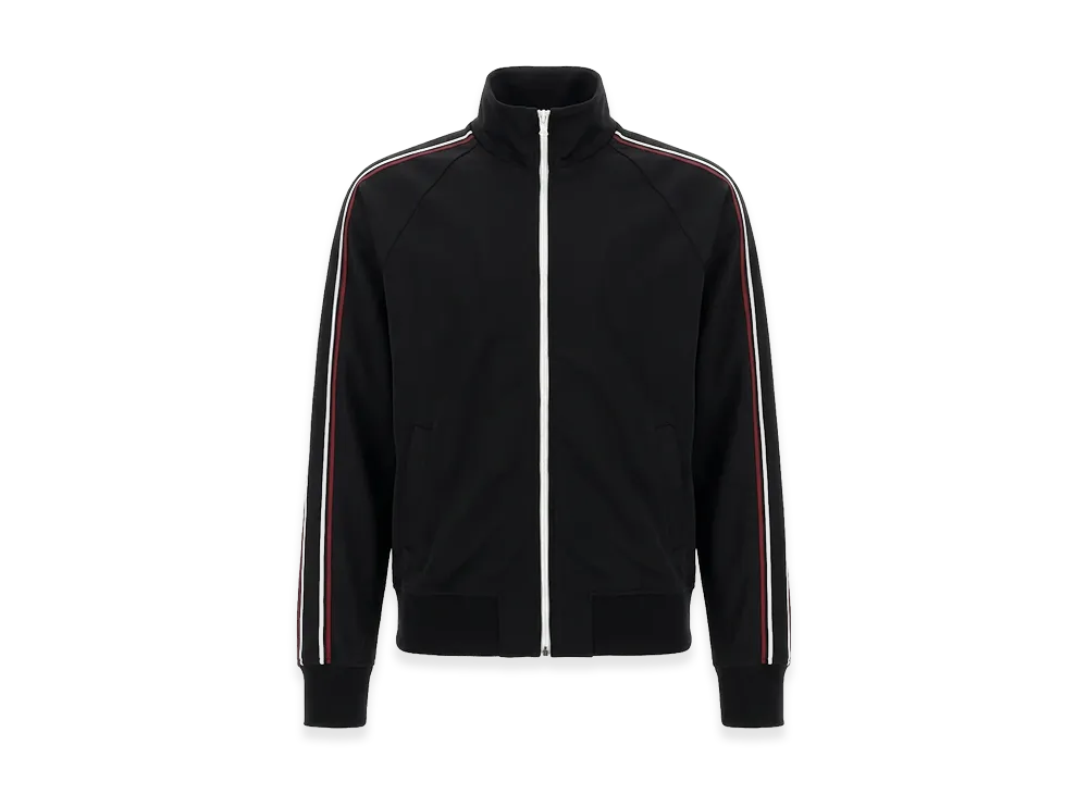 Saint Laurent Cassandre Track Jacket In Jersey "Black"