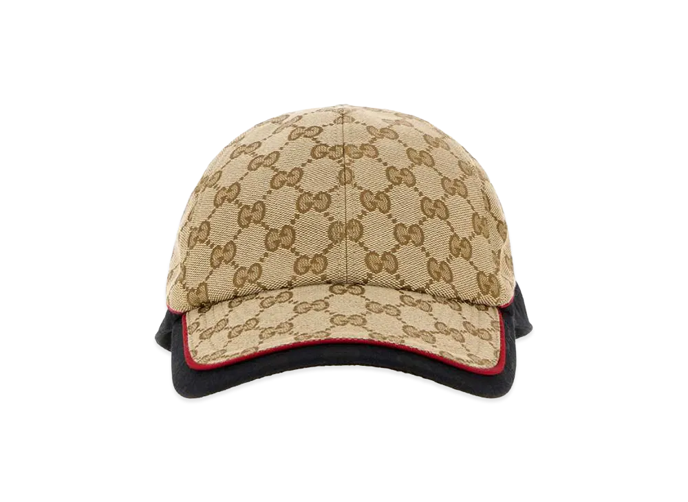GUCCI GG Cotton Canvas Baseball Cap "Printed"