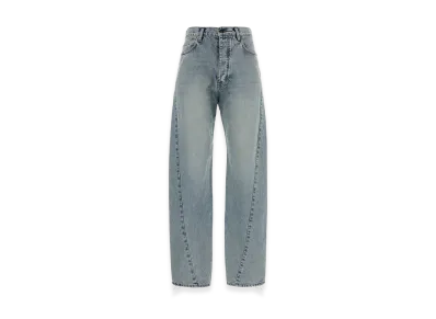 BALENCIAGA Women's Jeans "Bleach Light Bleu"