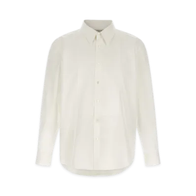 Saint Laurent Sartorial Plastron Shirt "White"