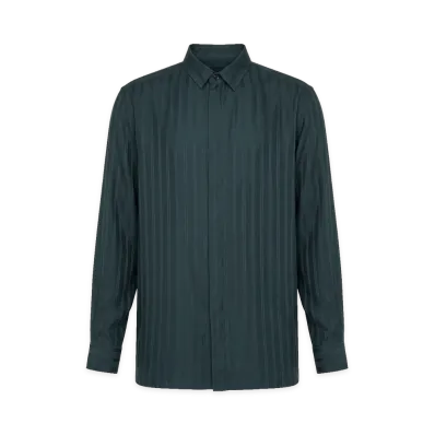 Saint Laurent Shirts "Blue Black"