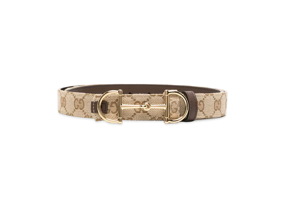 GUCCI Women's Belts "Beige/Brown"