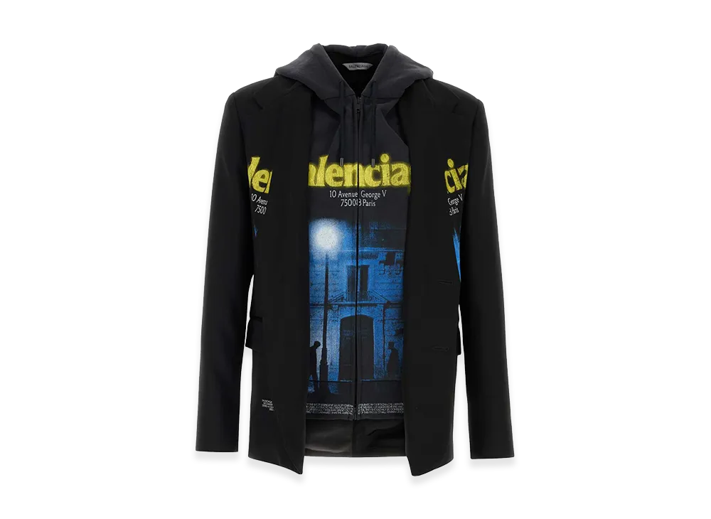 BALENCIAGA Wool Blazer "Black"