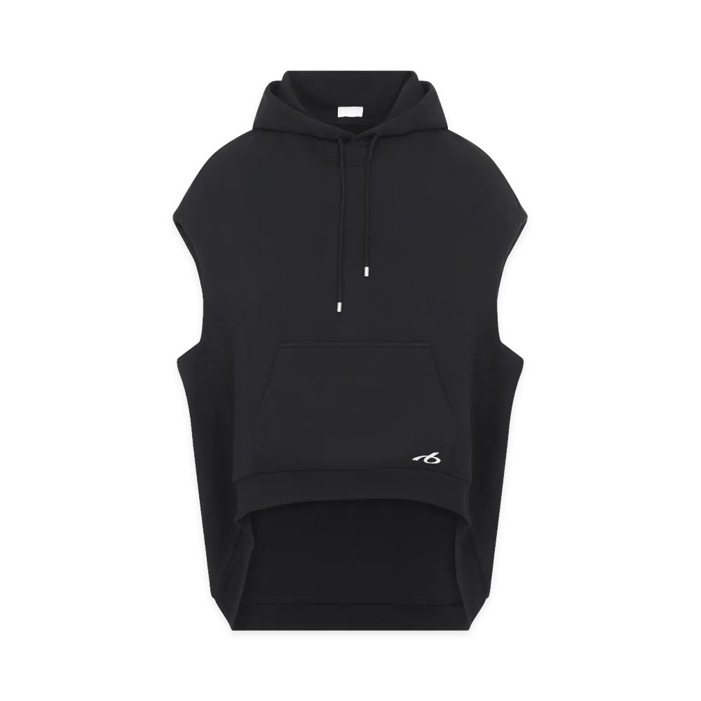 BALENCIAGA Sleeveless Regular Hoodie "Black"