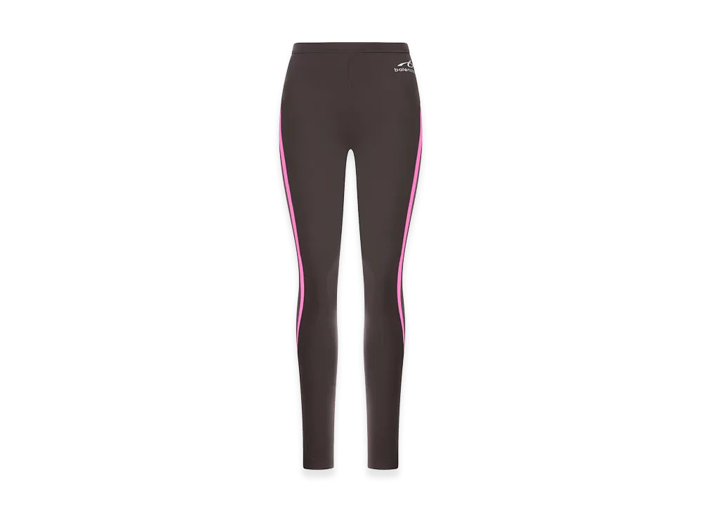 BALENCIAGA Women's Techwear Leggings "Brown/Pink"