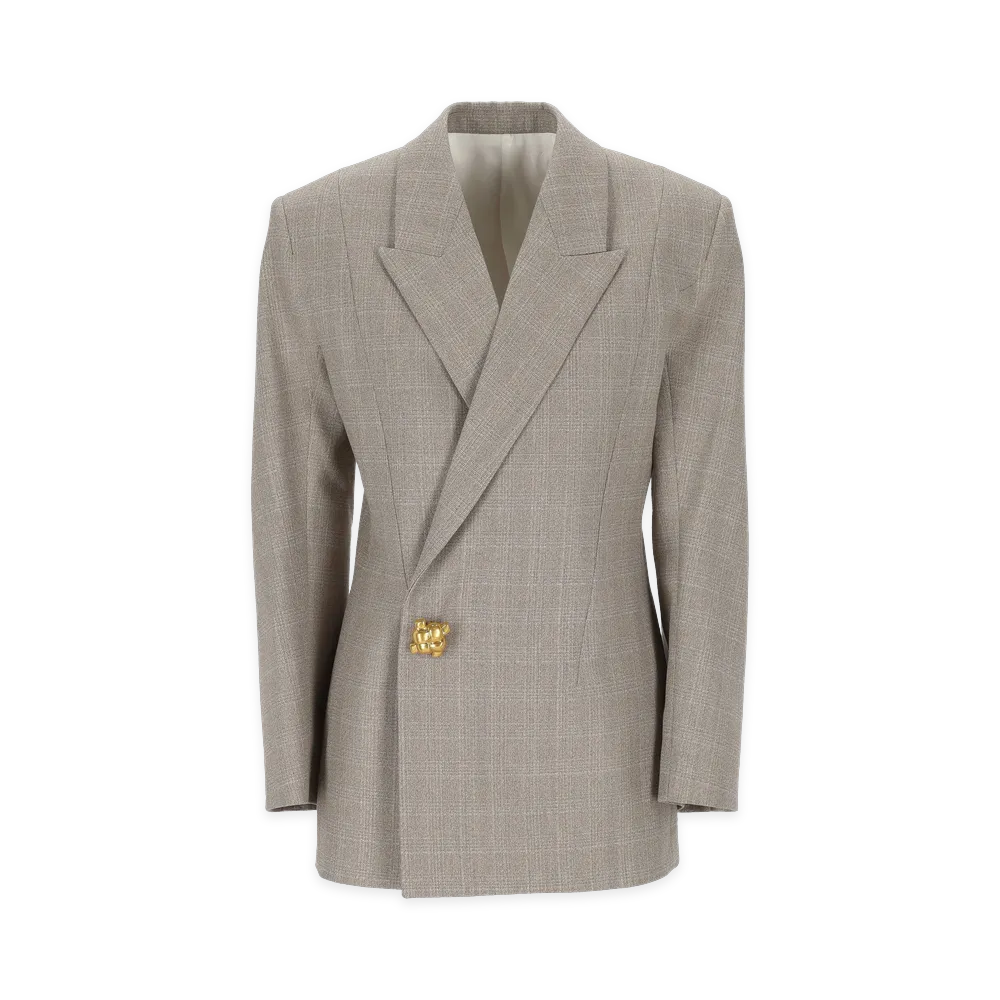 Bottega Veneta Women's Jackets "Stucco Melange"