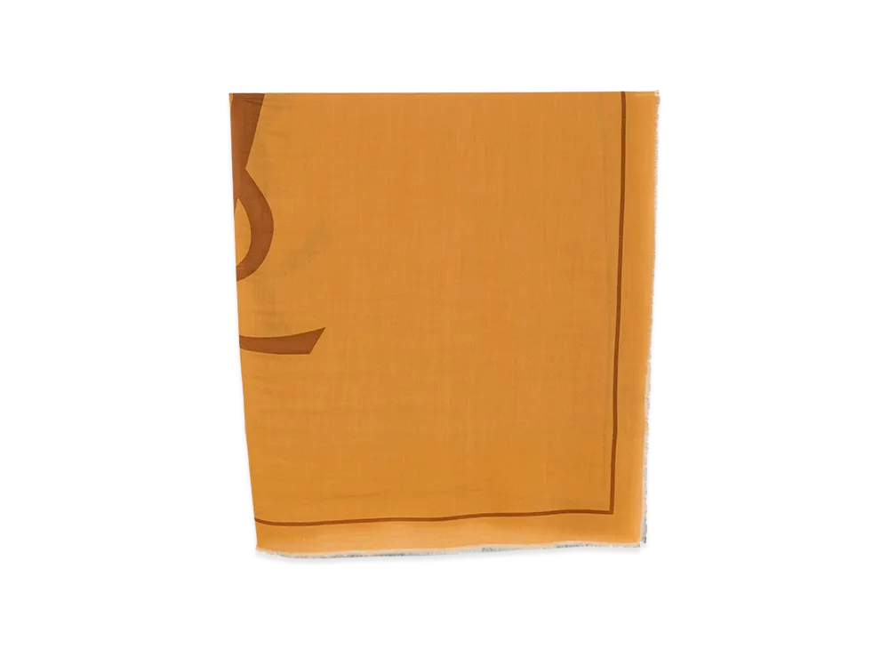 Saint Laurent Women's Scarfs "Orange"