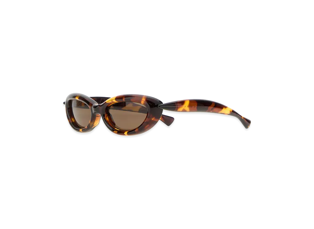 Bottega Veneta Women's Printed Acetate Sardine Sunglasses "Animalprint"