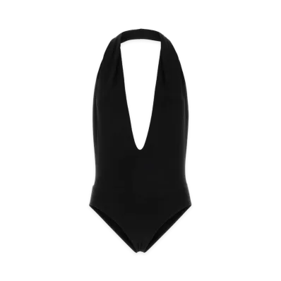 GUCCI Women's Stretch Viscose Swimsuit "Black"