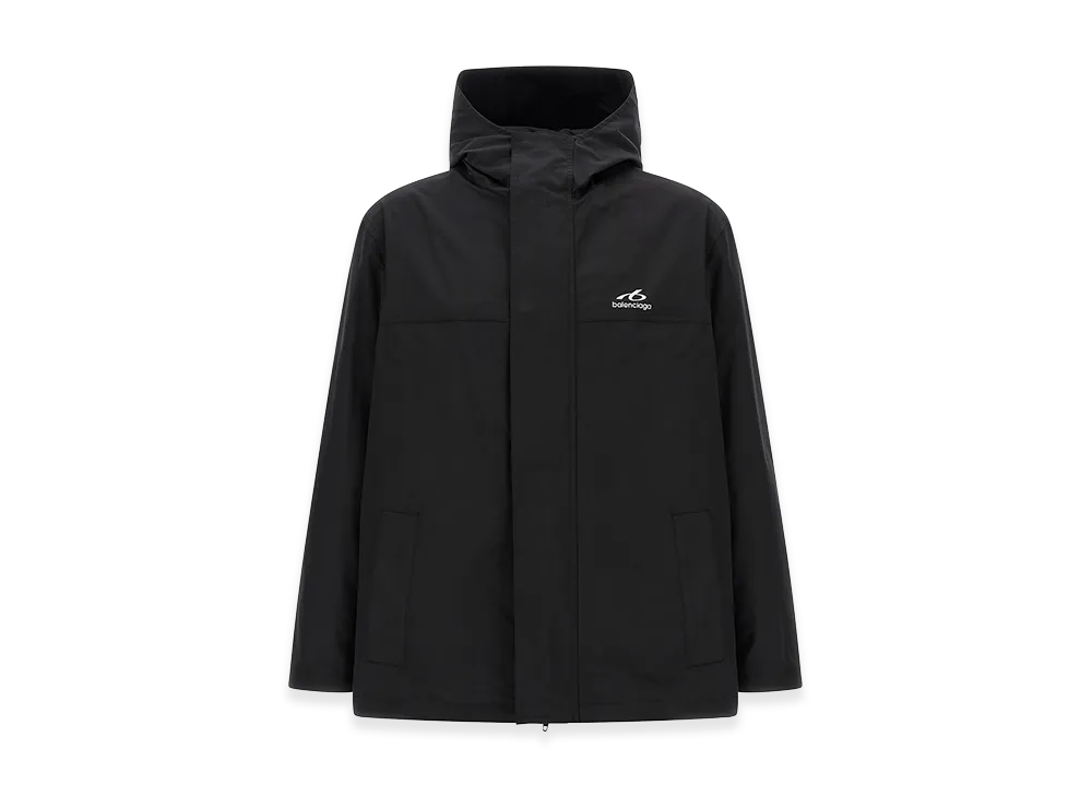 BALENCIAGA Windbreaker With Logo "Black"