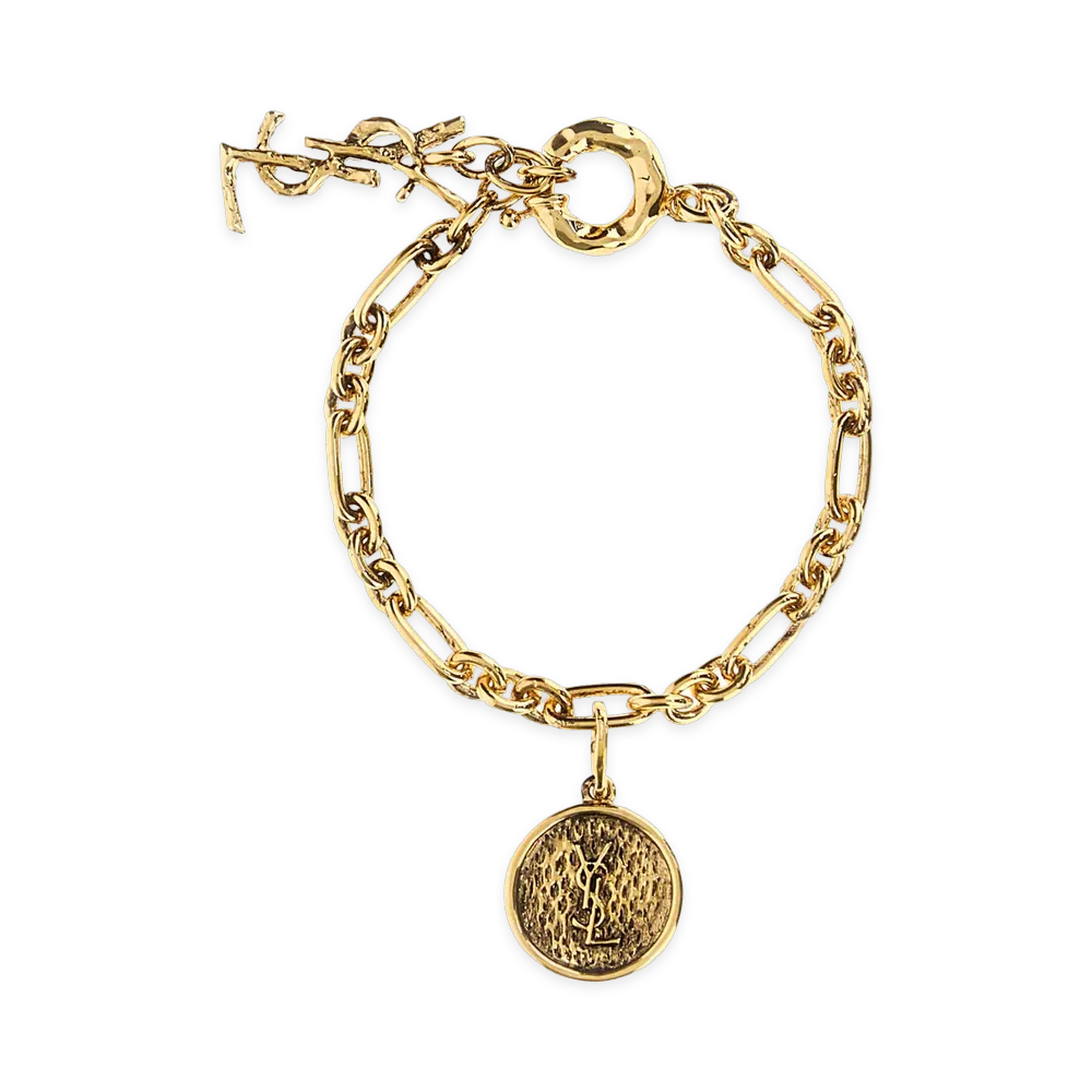 Saint Laurent Women's Metal Bracelet "Gold"