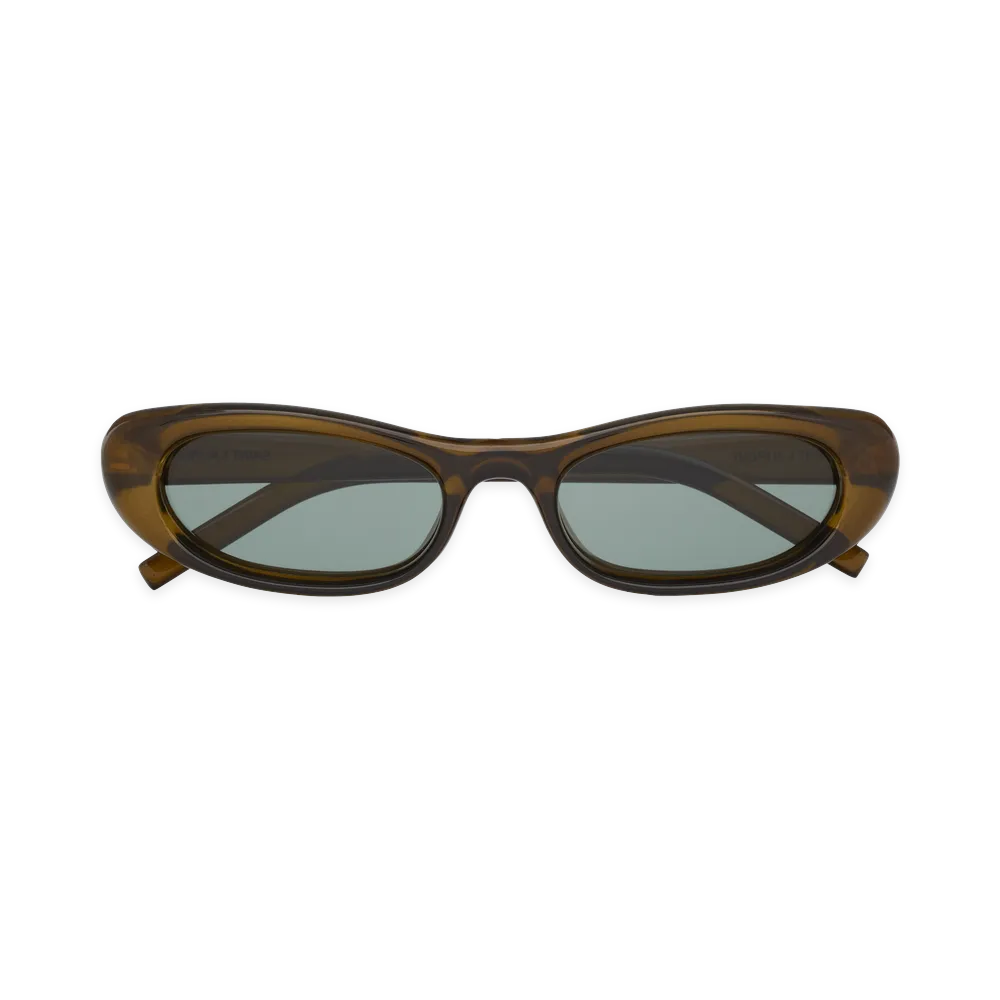 Saint Laurent Women's Sunglasses "Clear Khaki"