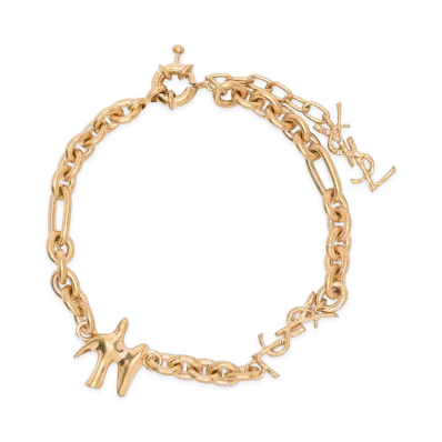 Saint Laurent Women's Bracciale Colombe "Gold"