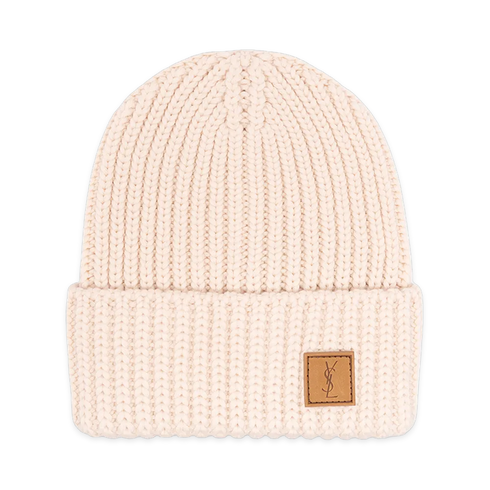 Saint Laurent Women's Beanie "Off White"