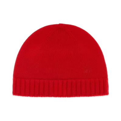 Bottega Veneta Wool Beanie "Red"