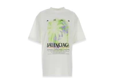 BALENCIAGA Women's Cotton T-Shirt "White"