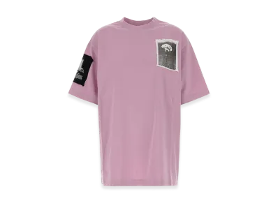 BALENCIAGA Women's Lilac Cotton Oversize T-Shirt "Lilac"