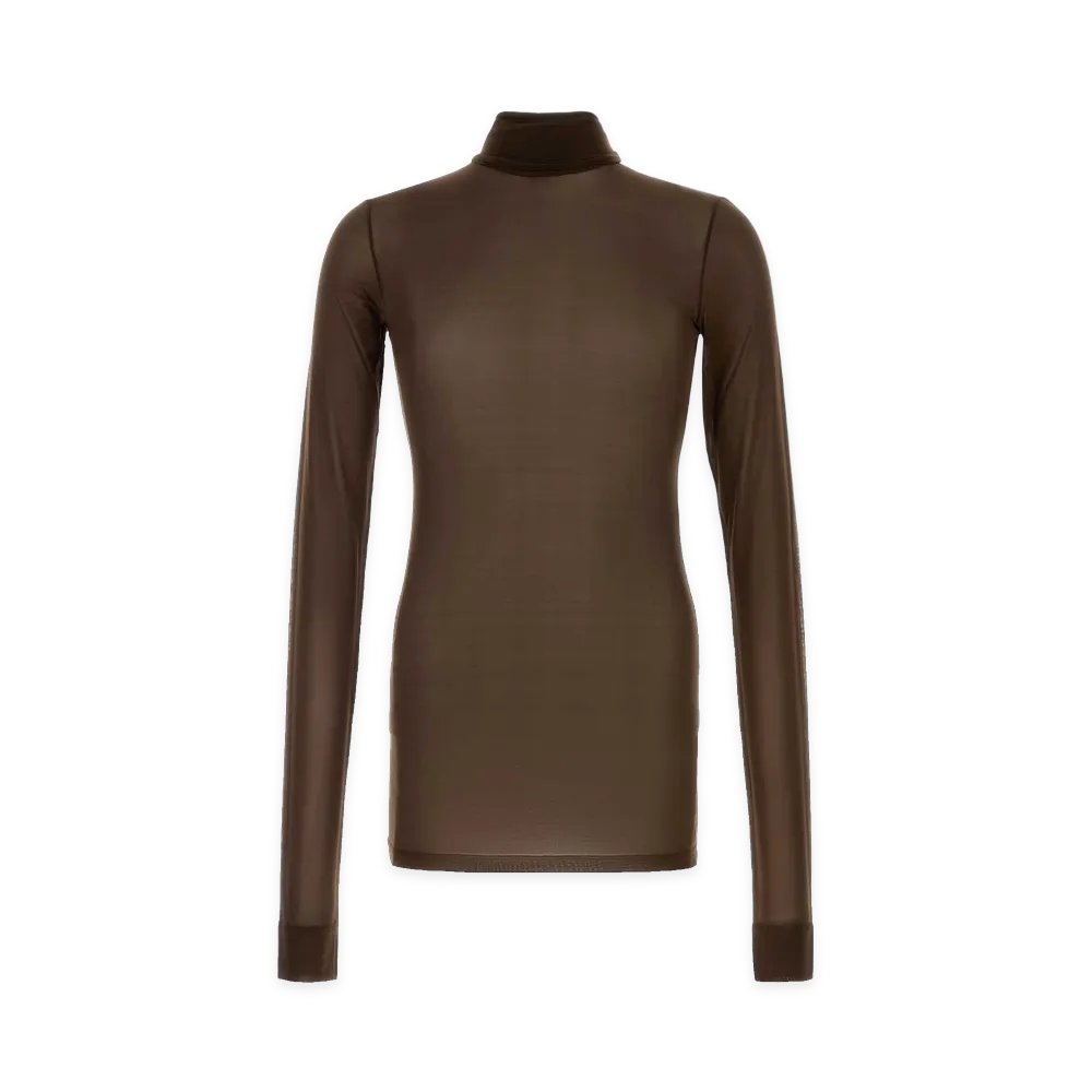 Saint Laurent Jersey Top "Brown"