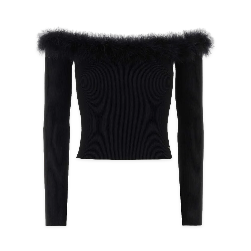 GUCCI Women's Knit Top "Black"