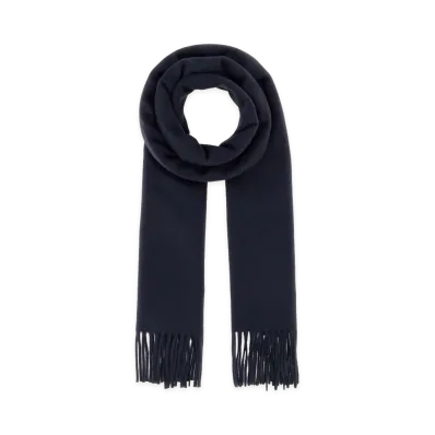 Saint Laurent Cashmere Scarf "Navy Blue"