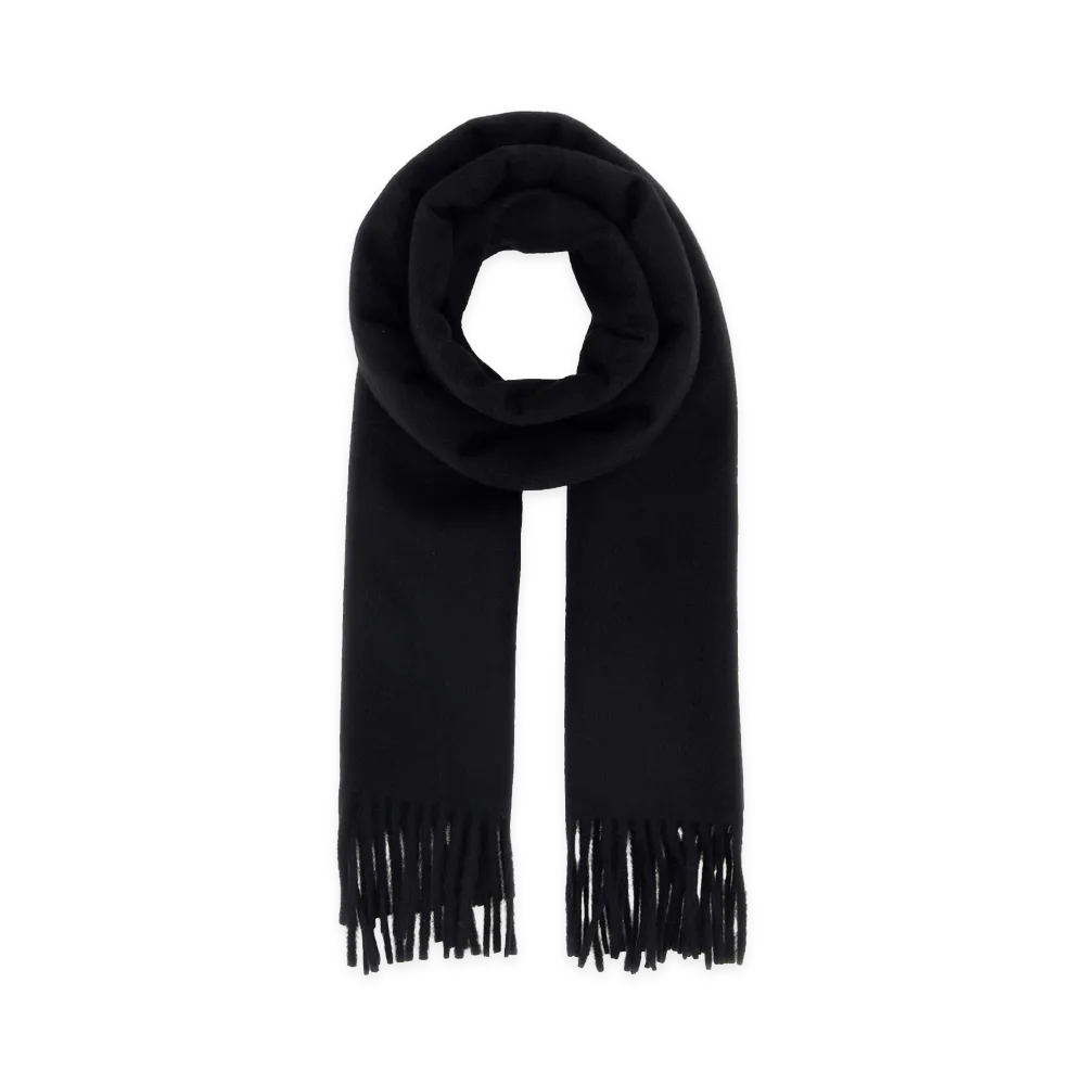 Saint Laurent Cashmere Scarf "Black"