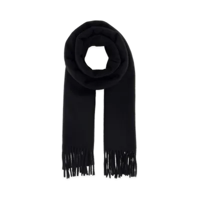 Saint Laurent Cashmere Scarf "Black"