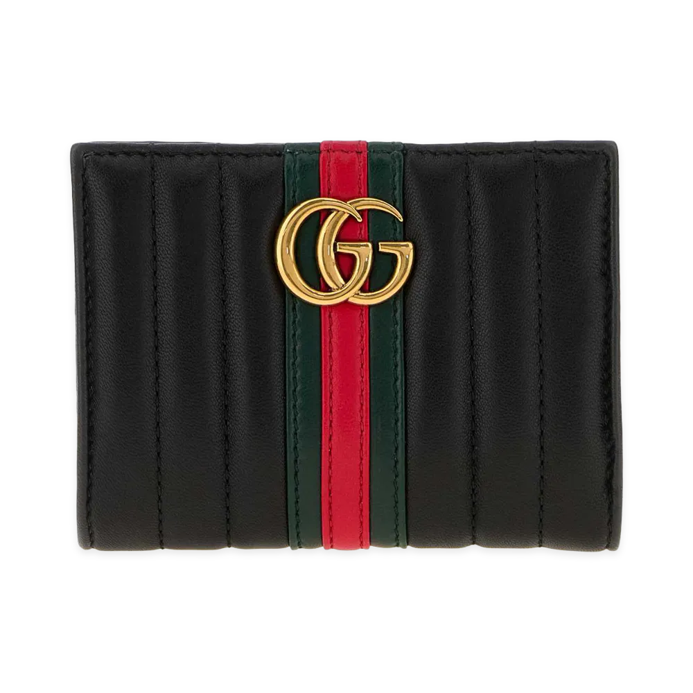 GUCCI Women's Leather Wallet "Black"