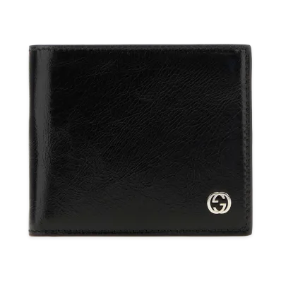 GUCCI Leather Wallet "Black"