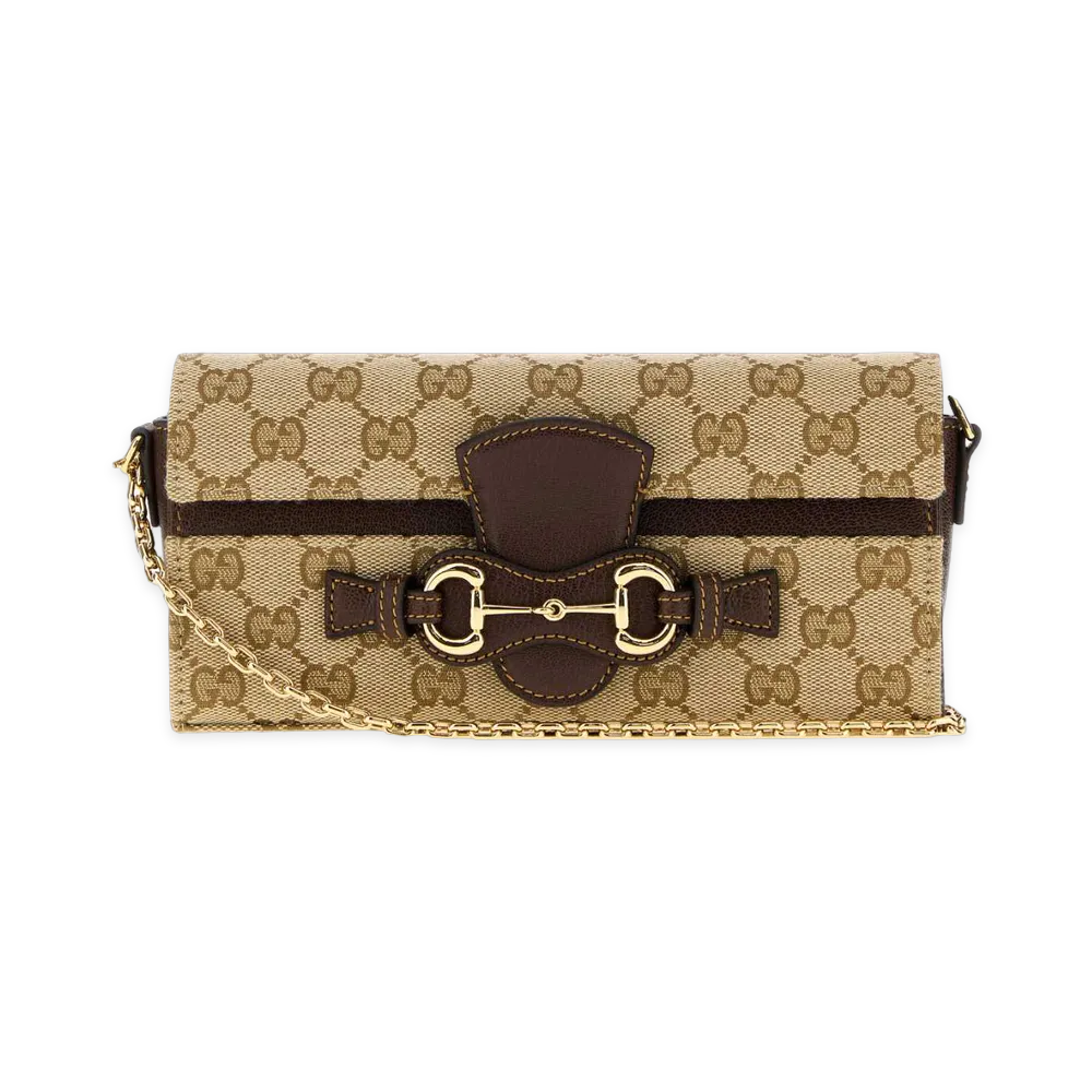 GUCCI Women's GG Fabric Wallet "Beige"