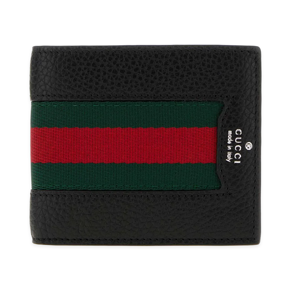 GUCCI Leather Wallet "Black"
