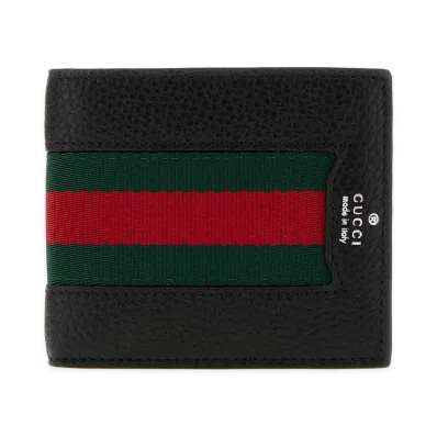 GUCCI Leather Wallet "Black"