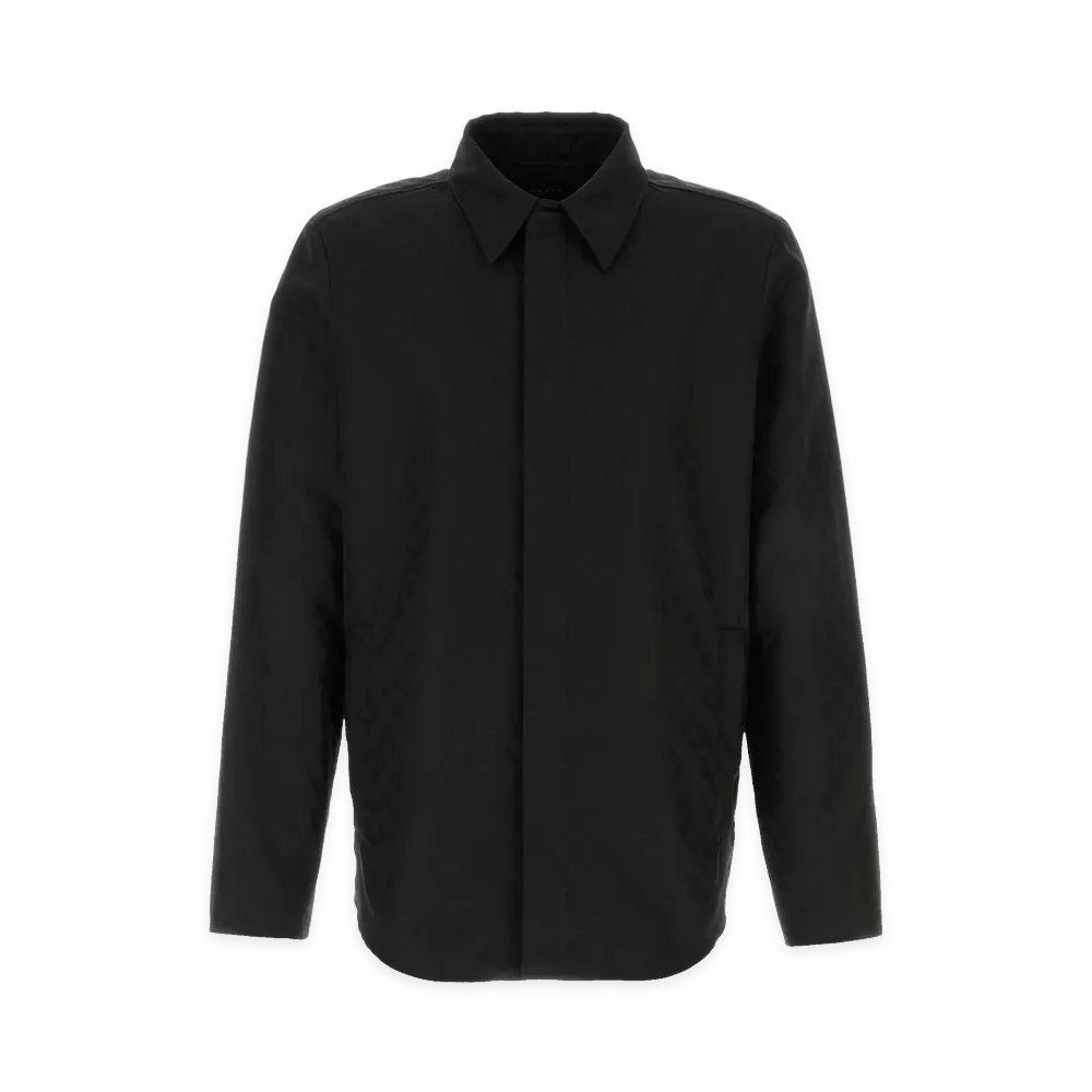 GUCCI GG Cotton Shirt "Black"