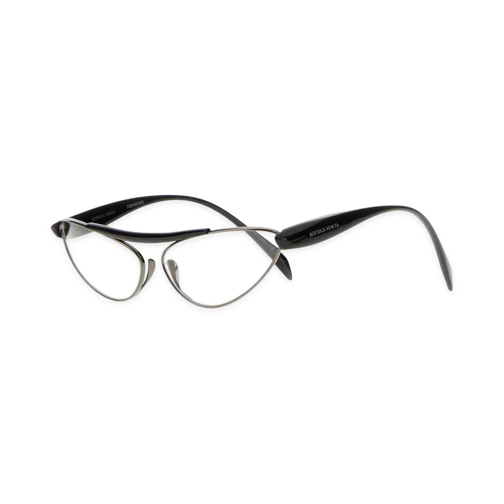 Bottega Veneta Women's Acetate And Metal Glasses "Ruth/Black/Transp"