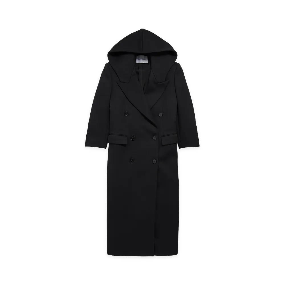 BALENCIAGA Women's Coat "Black"