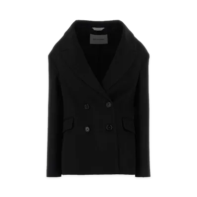BALENCIAGA Women's Wool Blazer "Black"