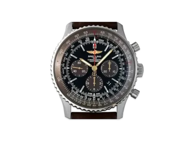 Breitling Navitimer 01 World Exclusive 1000 "Black/Brown/Silver/Stainless Steel"