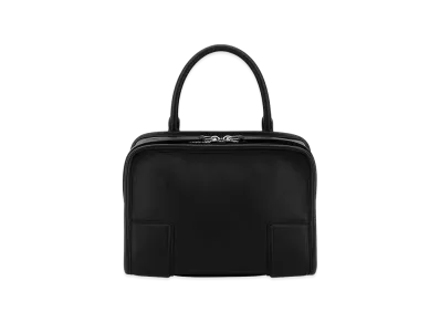 LOEWE Women's Leather Small Amazona Handbag "Dark Brown"