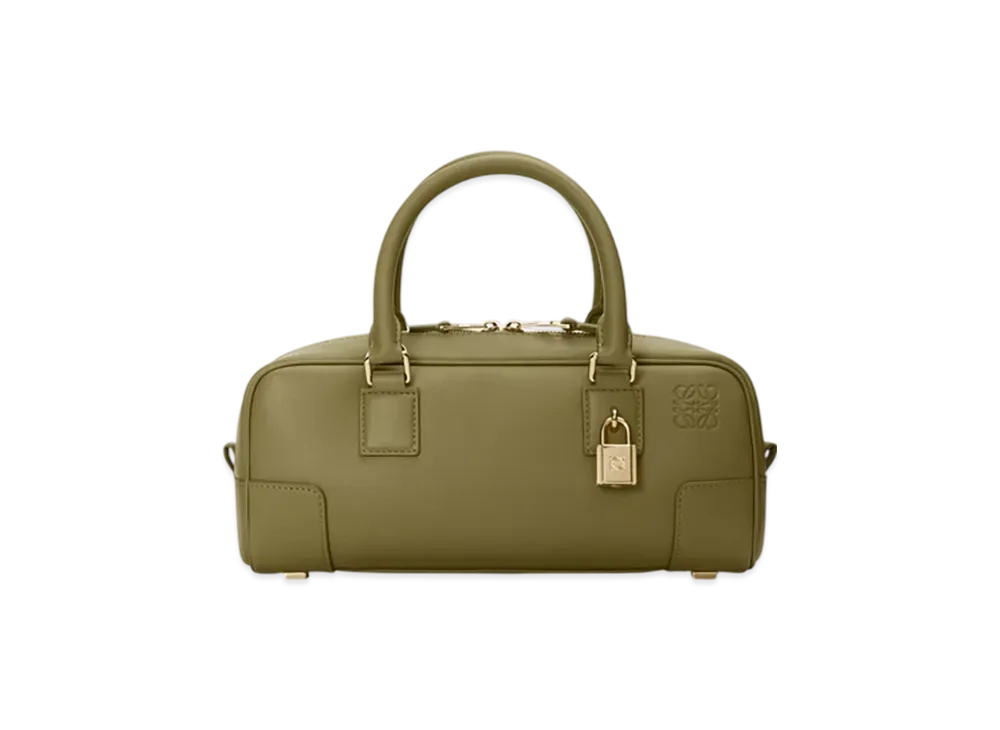 LOEWE Amazona 23 Cropped Bag "Olive"