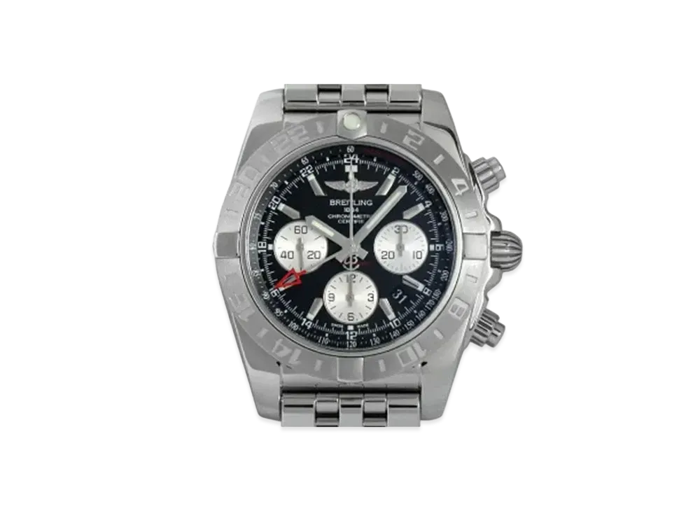 Breitling Chronomat 44 GMT "Black/Stainless Steel"