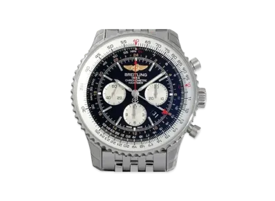 Breitling Navitimer GMT "Black/Stainless Steel"