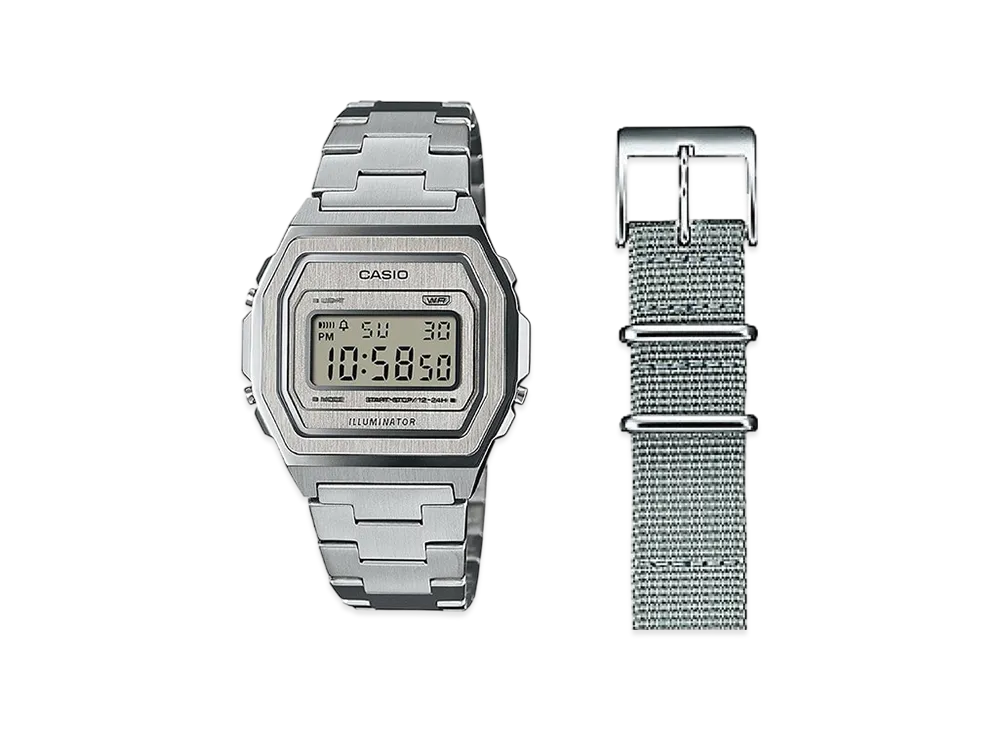 カシオクラシックプレミアムシリーズ　A1000DN-7JRクロスバンド付 CASIO】カシオ クラシック プレミアムシリーズ A1000DN-7JR
