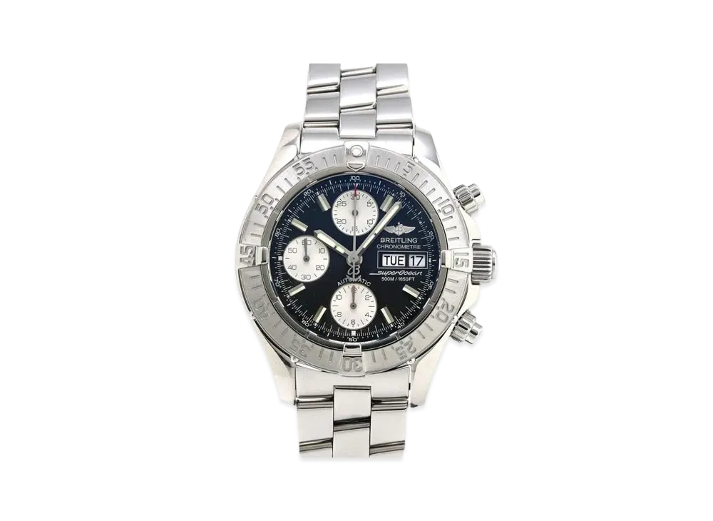 Breitling Superocean Chrono "Black/Stainless Steel"