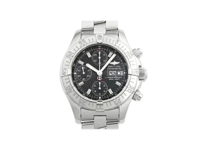 Breitling Chrono Superocean Japan Exclusive 400 "Black/Stainless Steel"